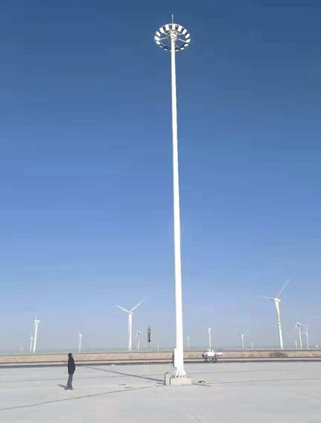 瓜州高速路服务区玛多高杆灯项目