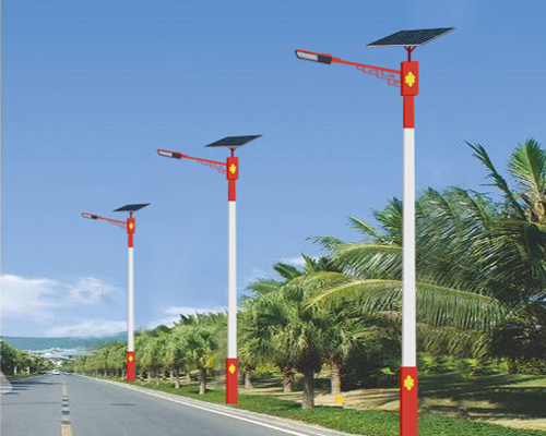 玛多民族特色路灯