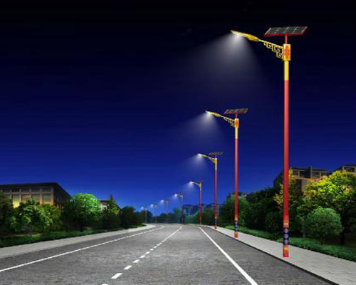 玛多民族特色路灯